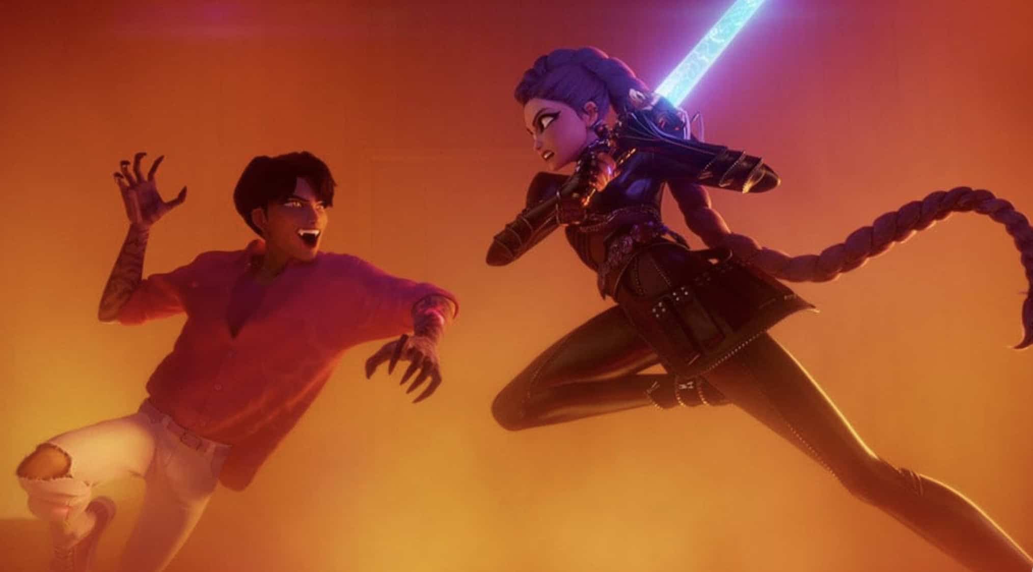 KPop Demon Hunters promotional image Netflix